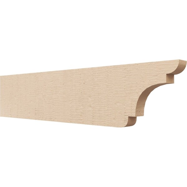 Ekena Millwork 2in. W x 8in. H x 36in. L New Brighton Woodgrain TimberThane Rafter Tail, Primed Tan RFTUR02X08X36NEBRCPR - main